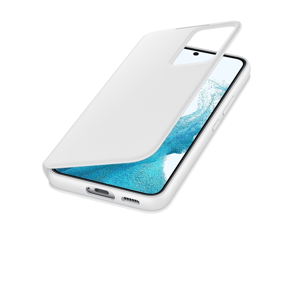 Калъф Samsung S22 Smart Clear View Cover White