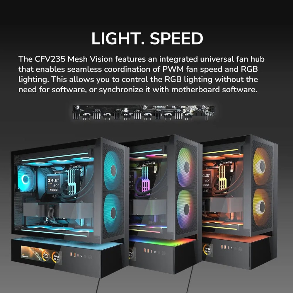 Cougar Gaming CFV235 Mesh Vision CGR-2DA4W-MV