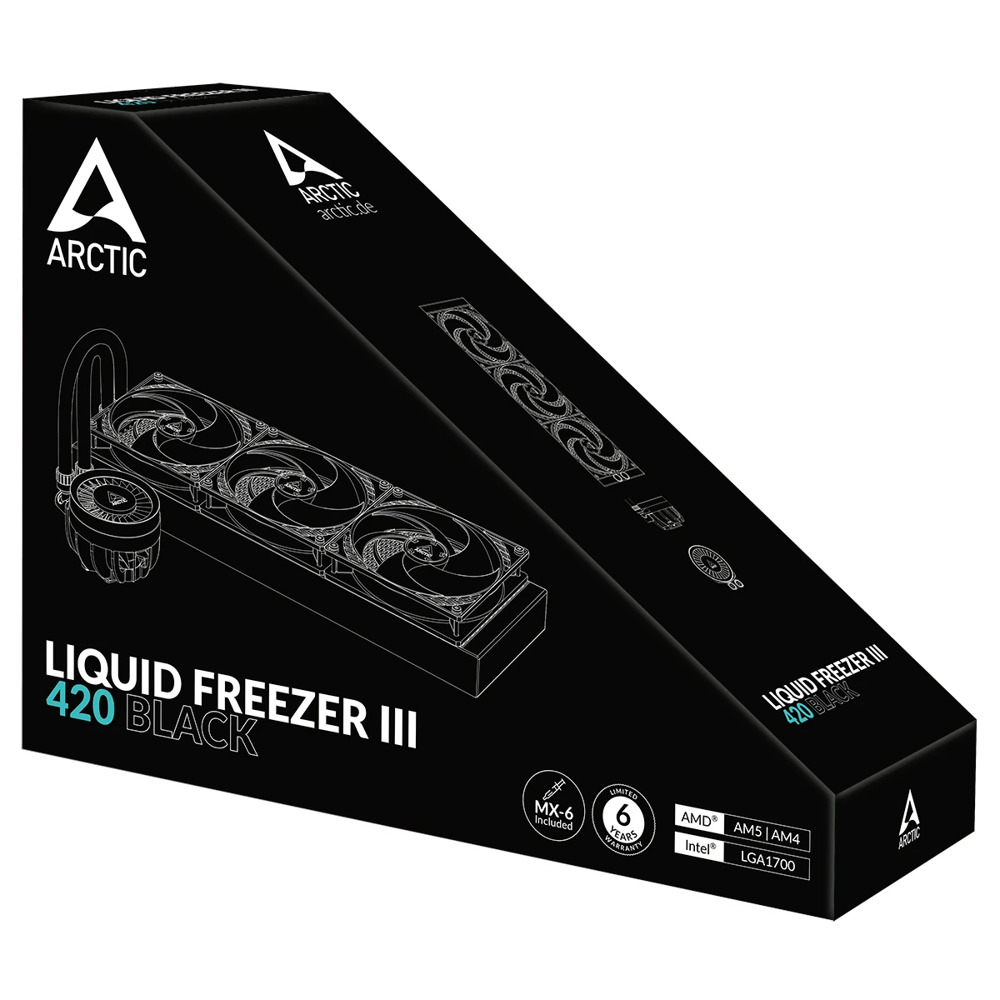 Arctic Liquid Freezer III 420 ACFRE00137A Мостра