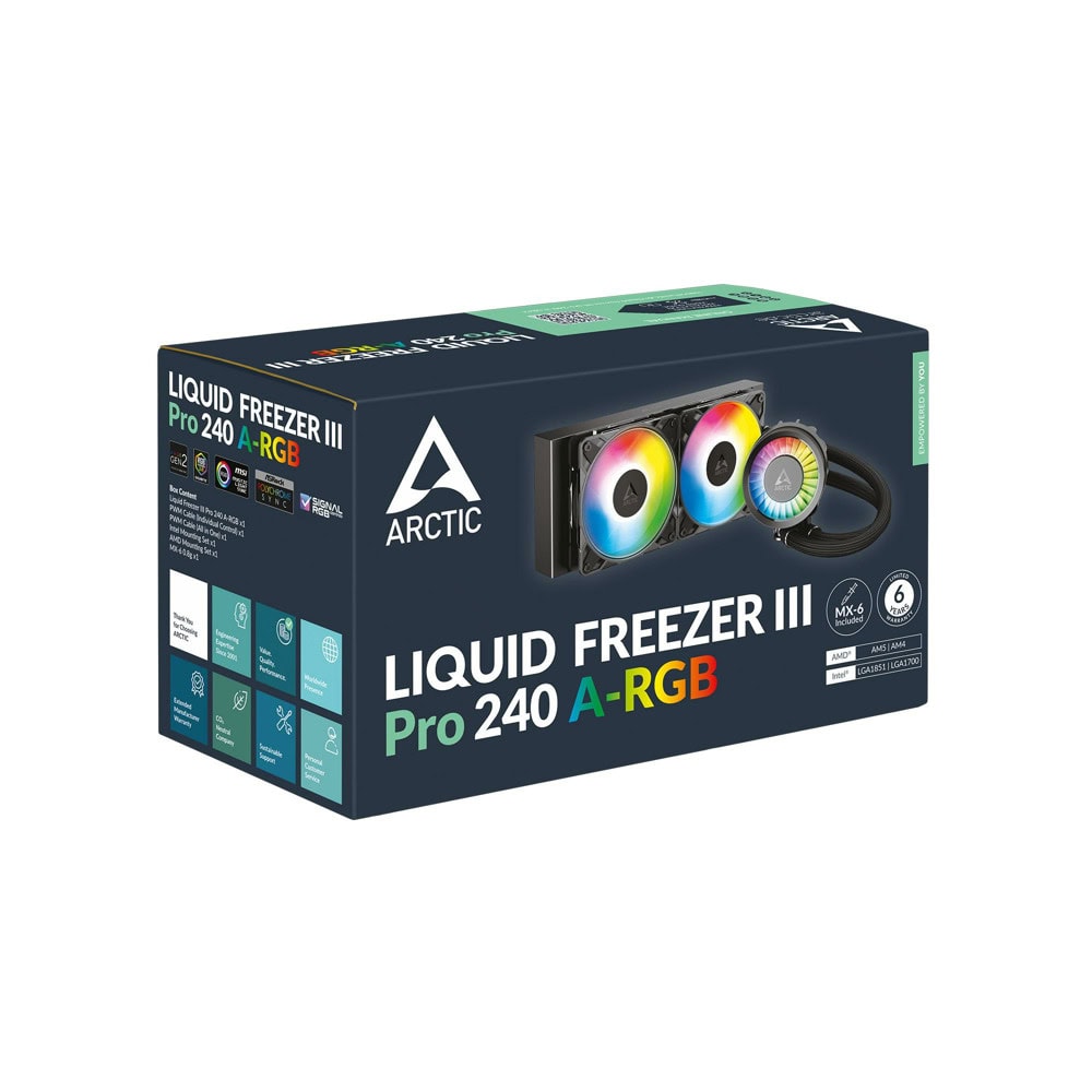 Водно охлаждане Arctic Liquid Freezer III Pro 240