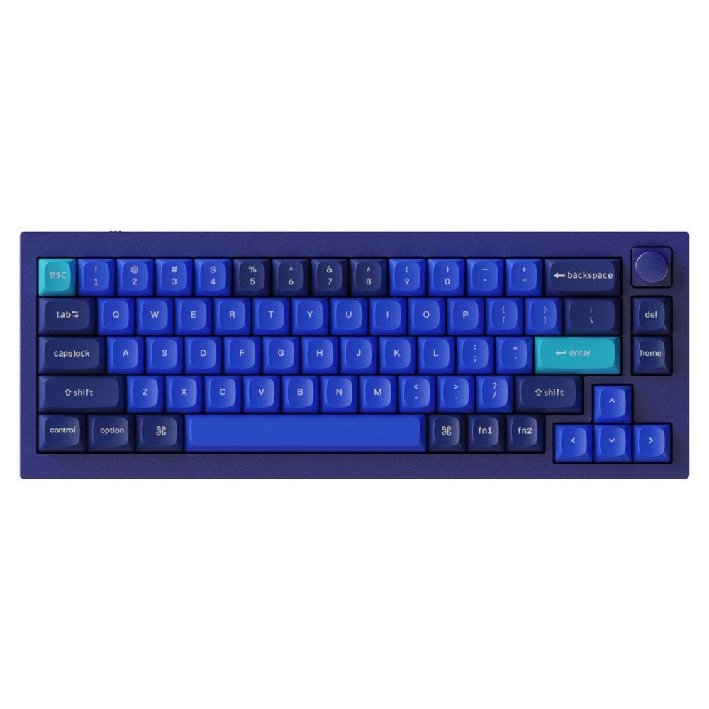 Клавиатура Keychron Q2 Navy Blue Knob Red switch