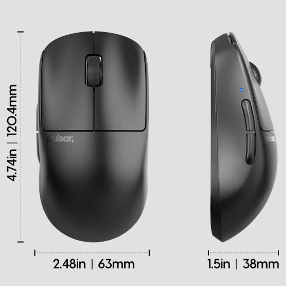 Мишка Pulsar X2 v3 Size2 черна