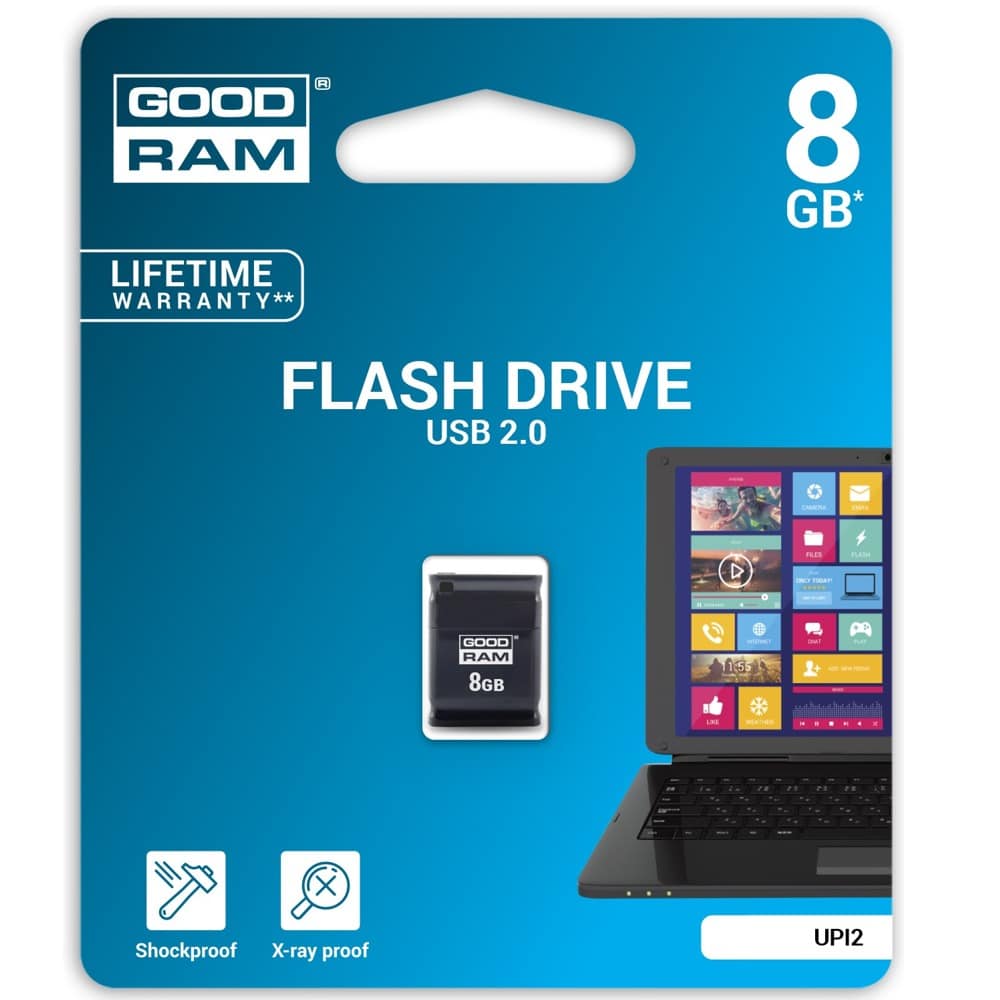 Goodram 8GB UPI2 USB 2.0 UPI2-0080K0R11