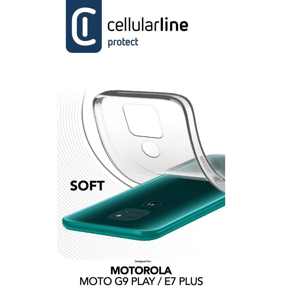 Cellularline Soft Motorola G9 Play/E7 Plus