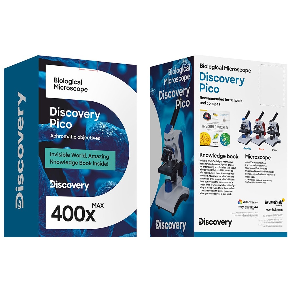 Discovery Pico Gravity Microscope with book 79057
