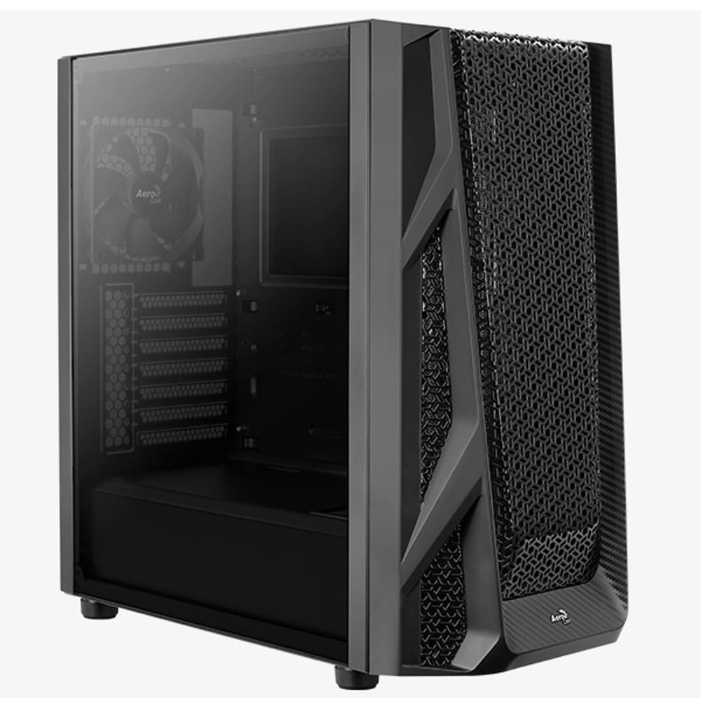 Aerocool AirHawk Mid Tower Black AirHawk-G-BK-v1