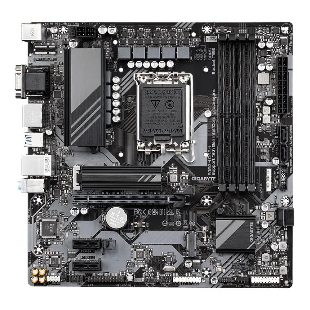 дънна платка gigabyte b760m ds3h ddr4 | JAR Computers дънна платка gigabyte b760m ds3h ddr4