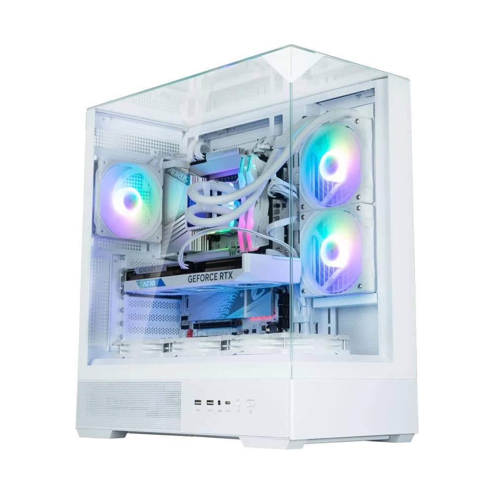 Кутия Zalman P40 Prism бяла