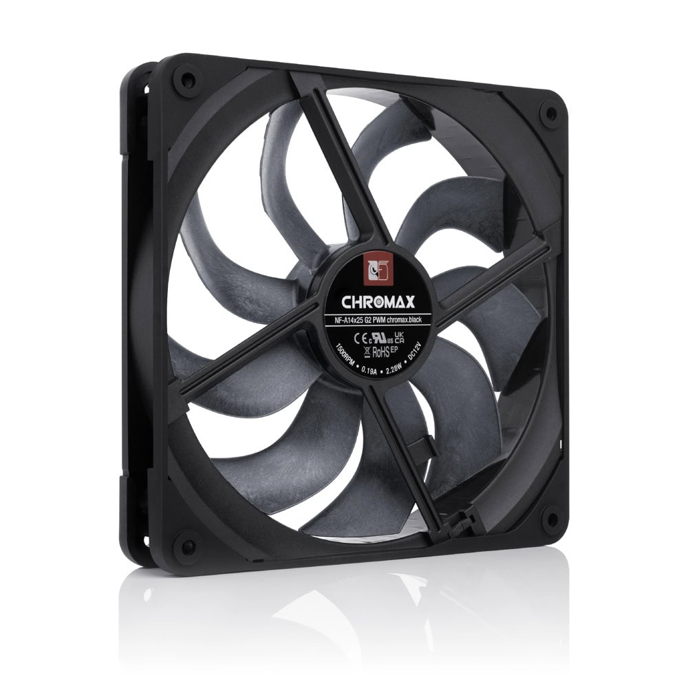 Noctua NF-A14x25 G2 PWM chromax.black