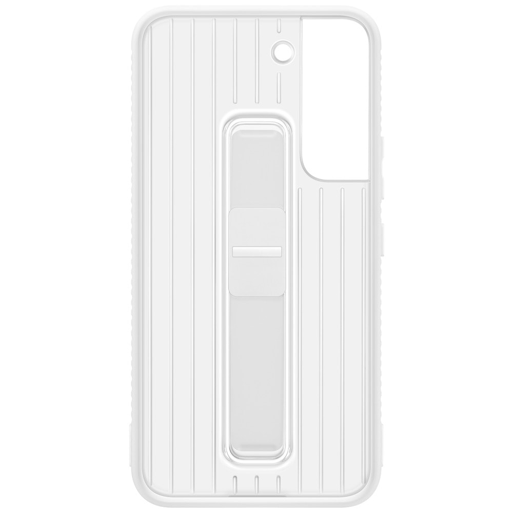 Samsung S22 S901 Protective Standing Cover White