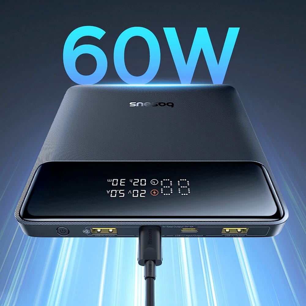 baseus blade h1 power bank 20000mah черен | JAR Computers baseus blade h1 power bank 20000mah черен