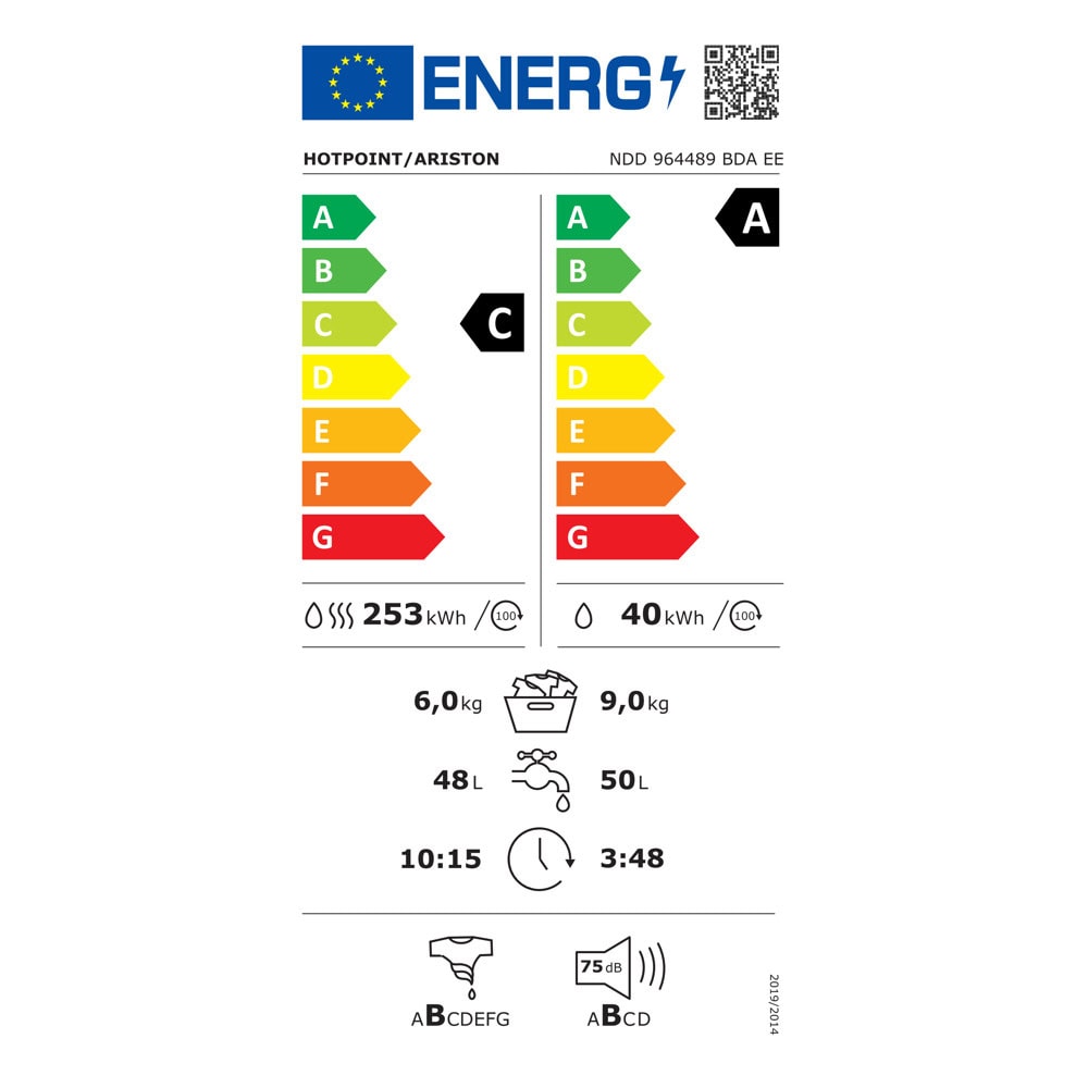 Hotpoint Ariston NDD 964489 BDA EE