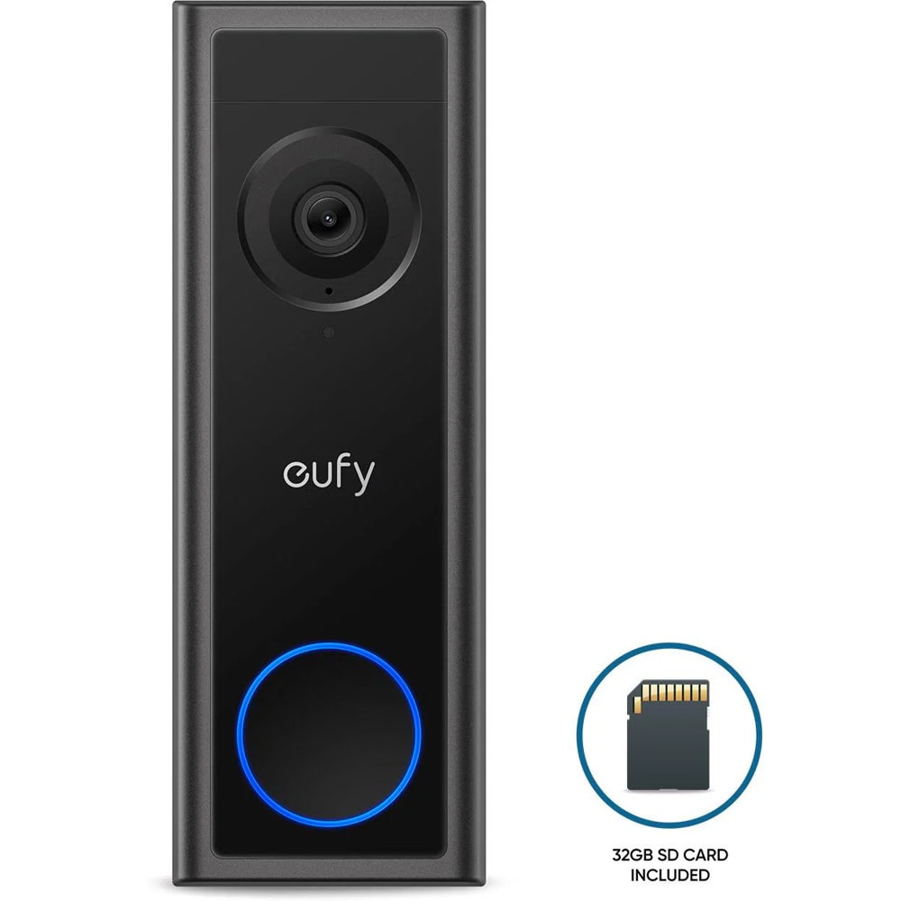 Eufy Video Doorbell C30 Black T8224311