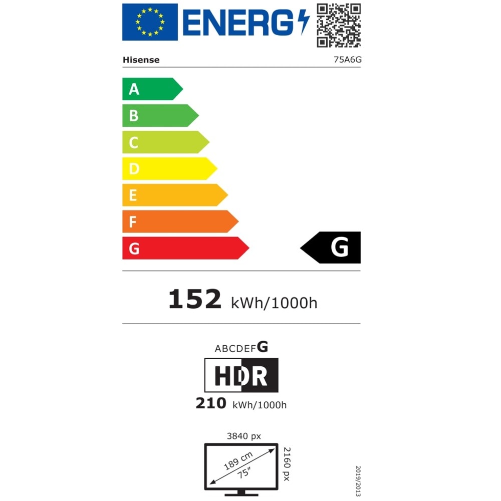 Hisense 75A6G