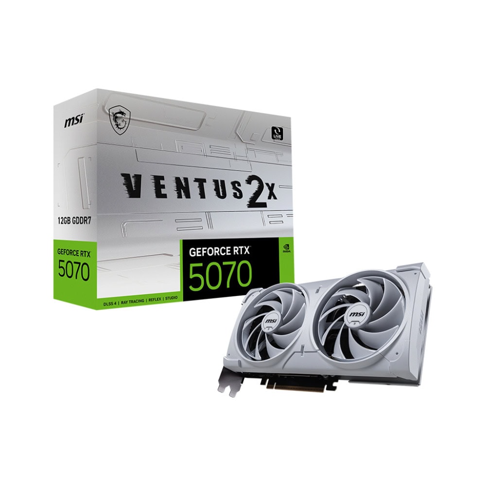 MSI GF RTX 5070 VENTUS 2X White 912-V532-026