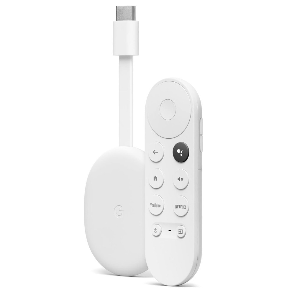 Google Chromecast with Google TV white