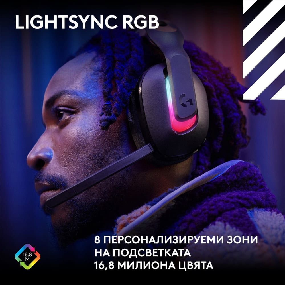 слушалки logitech astro a20 x черни