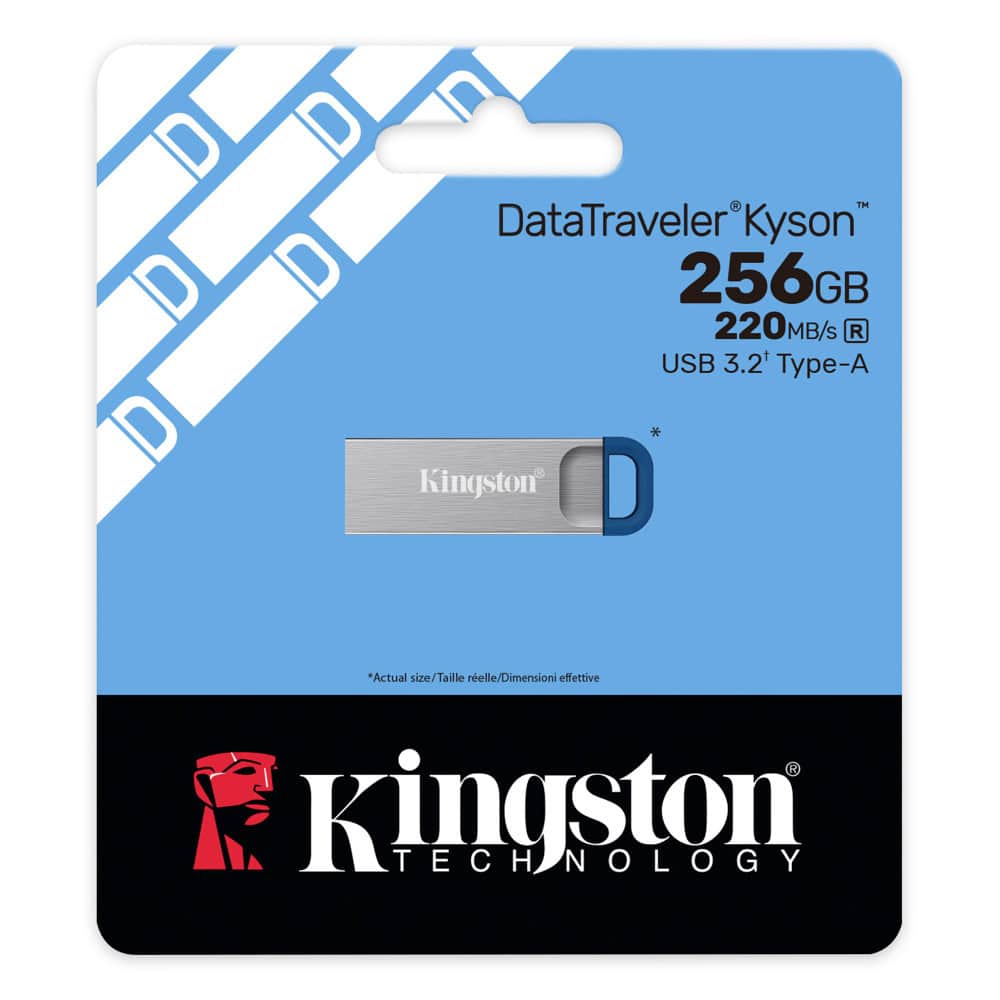 KINGSTON DataTraveler Kyson DTKNG2/256GB | JAR Computers KINGSTON DataTraveler Kyson DTKNG2/256GB