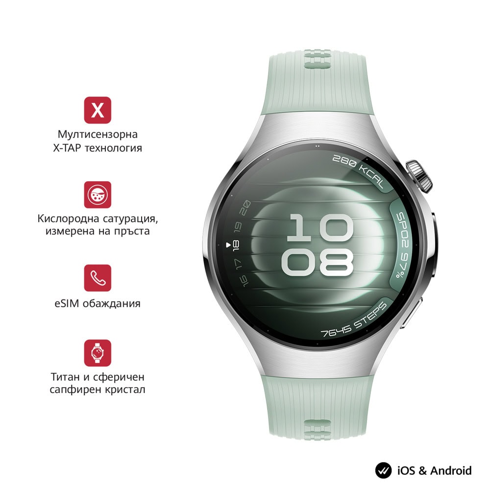 Huawei Watch 5 Soc-L19F Green + FreeBuds 6i