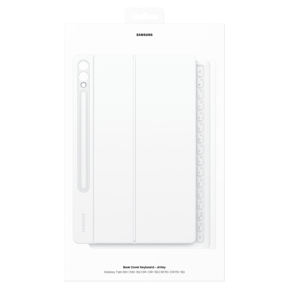 Samsung Book Cover Keyboard Galaxy Tab S10+ White