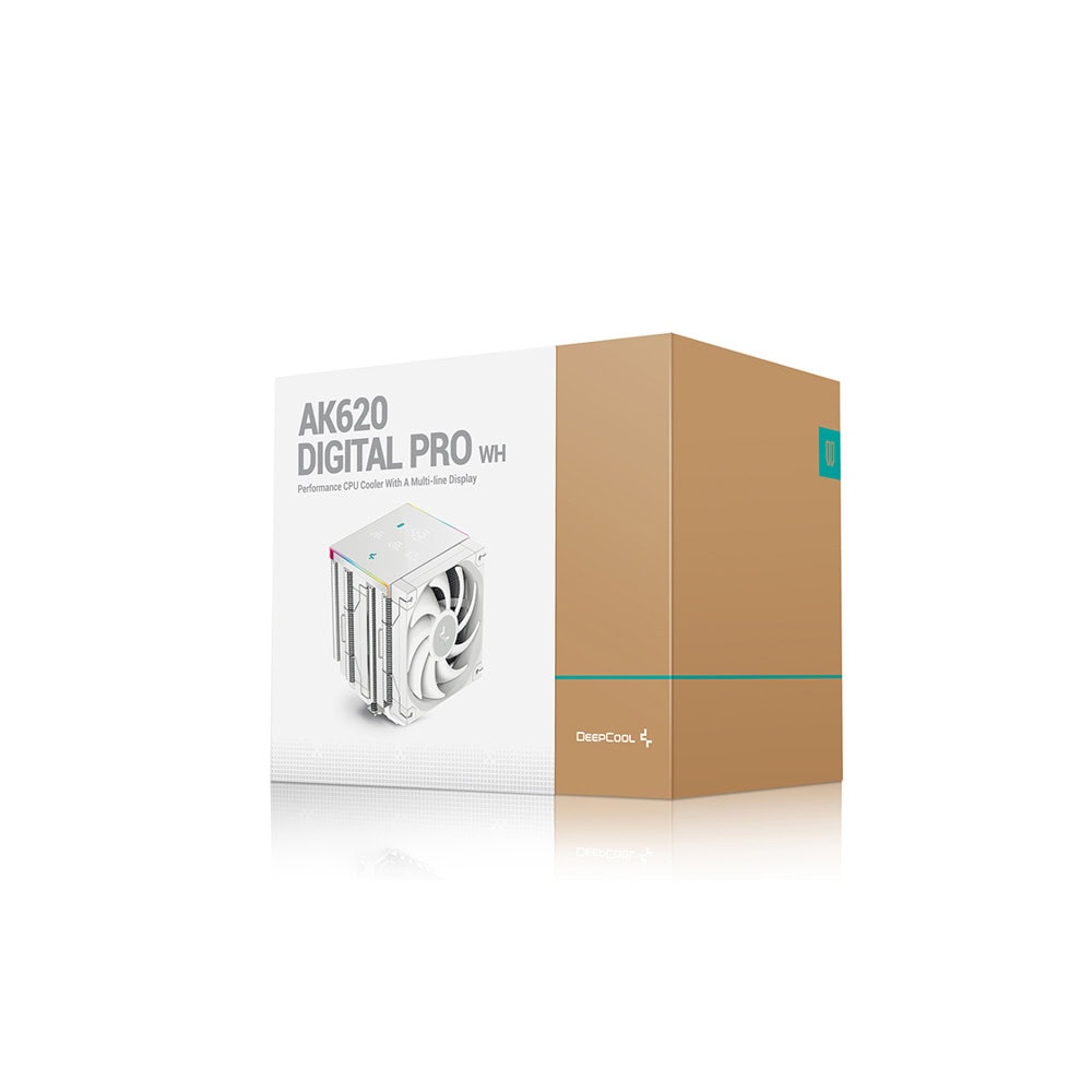 охлаждане deepcool ak500 digital pro white
