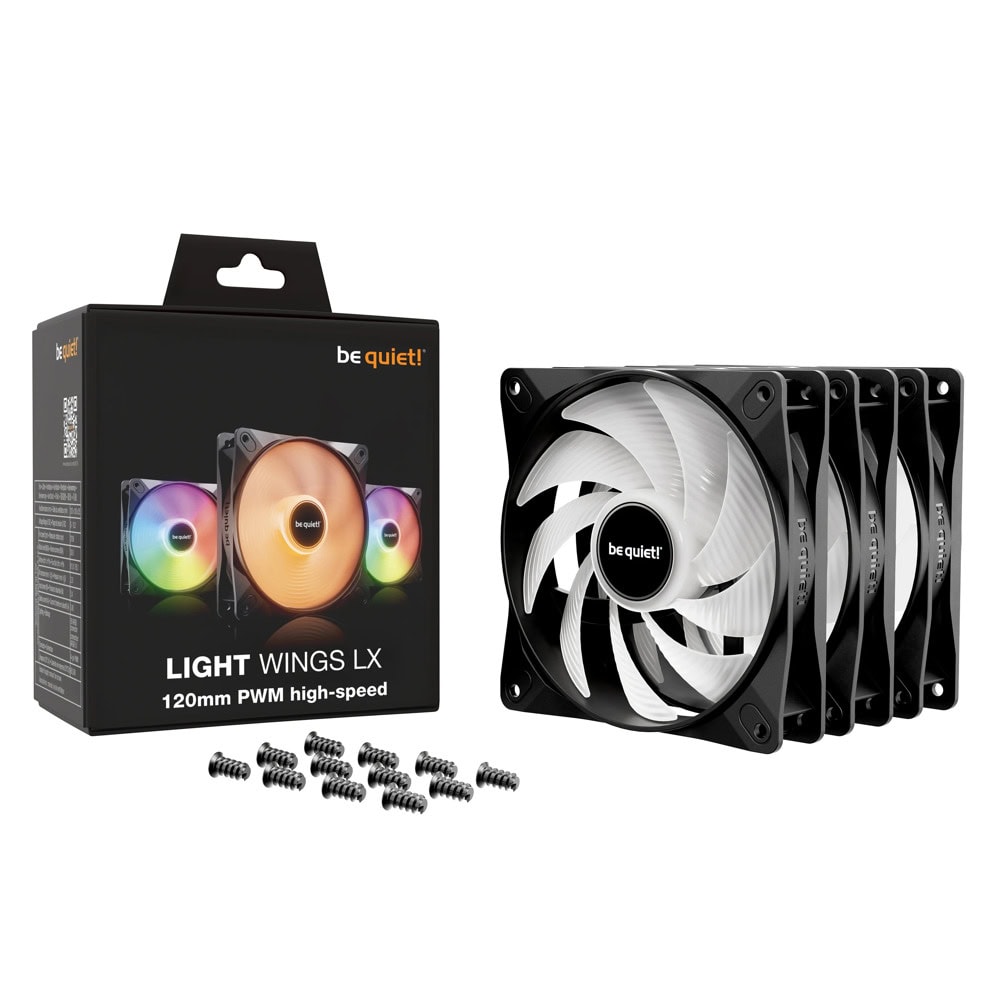 be quiet! LIGHT WINGS LX 120mm 3-pack BL124