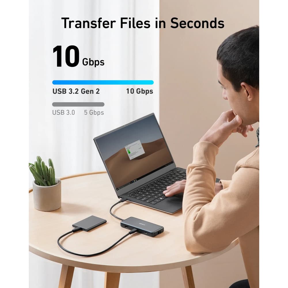 Anker USB-C Hub (8-in-1) A83830A2