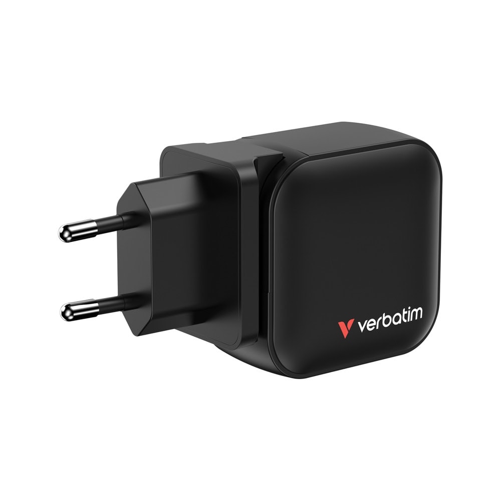 Verbatim Mini GaN Wall Charger 70W 3 Port 32229