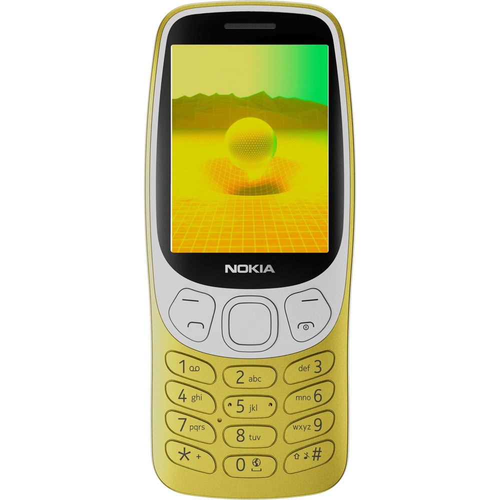 Nokia 3210 4G 2024 Y2K Gold