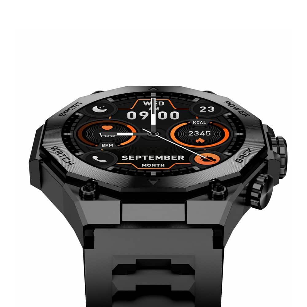 Смарт часовник Aurafit AM18 Black 73129