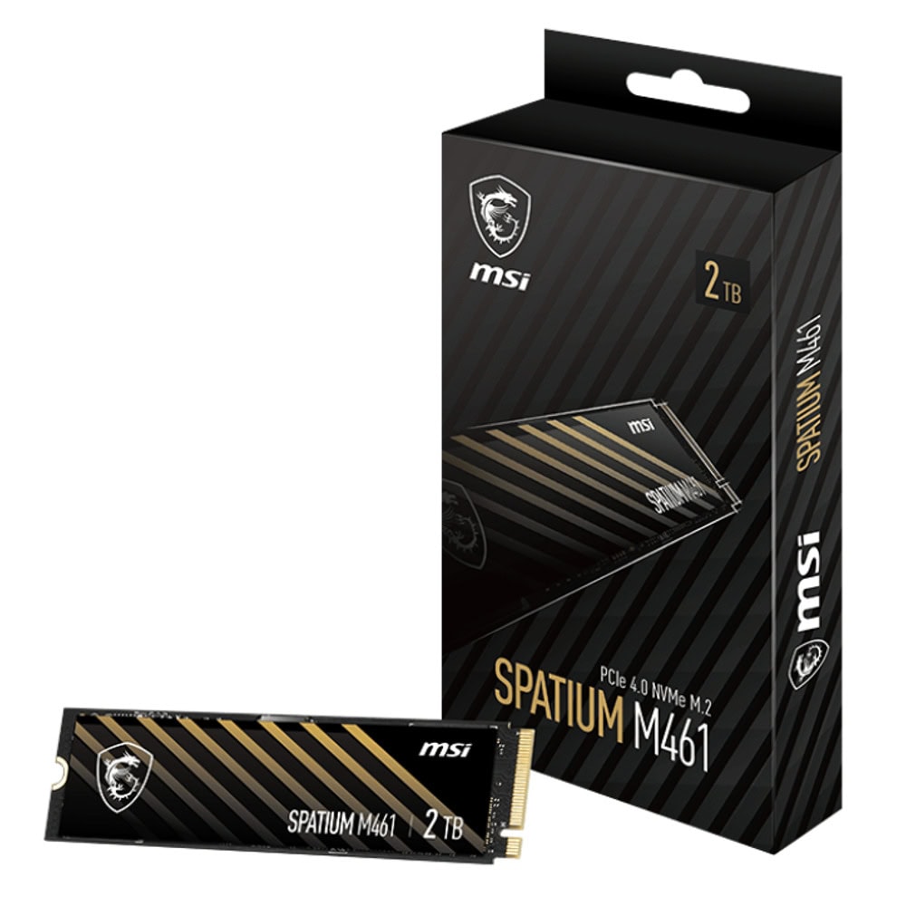 MSI SPATIUM M461 PCIe 4.0 NVMe M.2 2TB