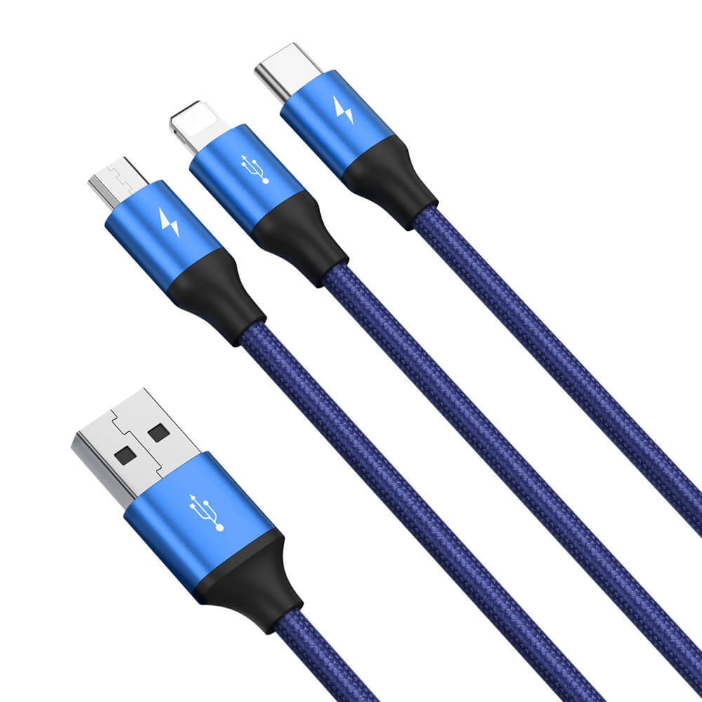 Baseus Rapid 3-in-1 USB Cable CAJS000003 / 55919