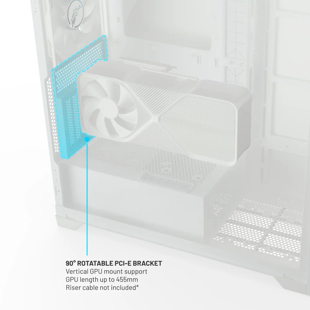 Valkyrie VK-02 White VK-CASE02LCDW