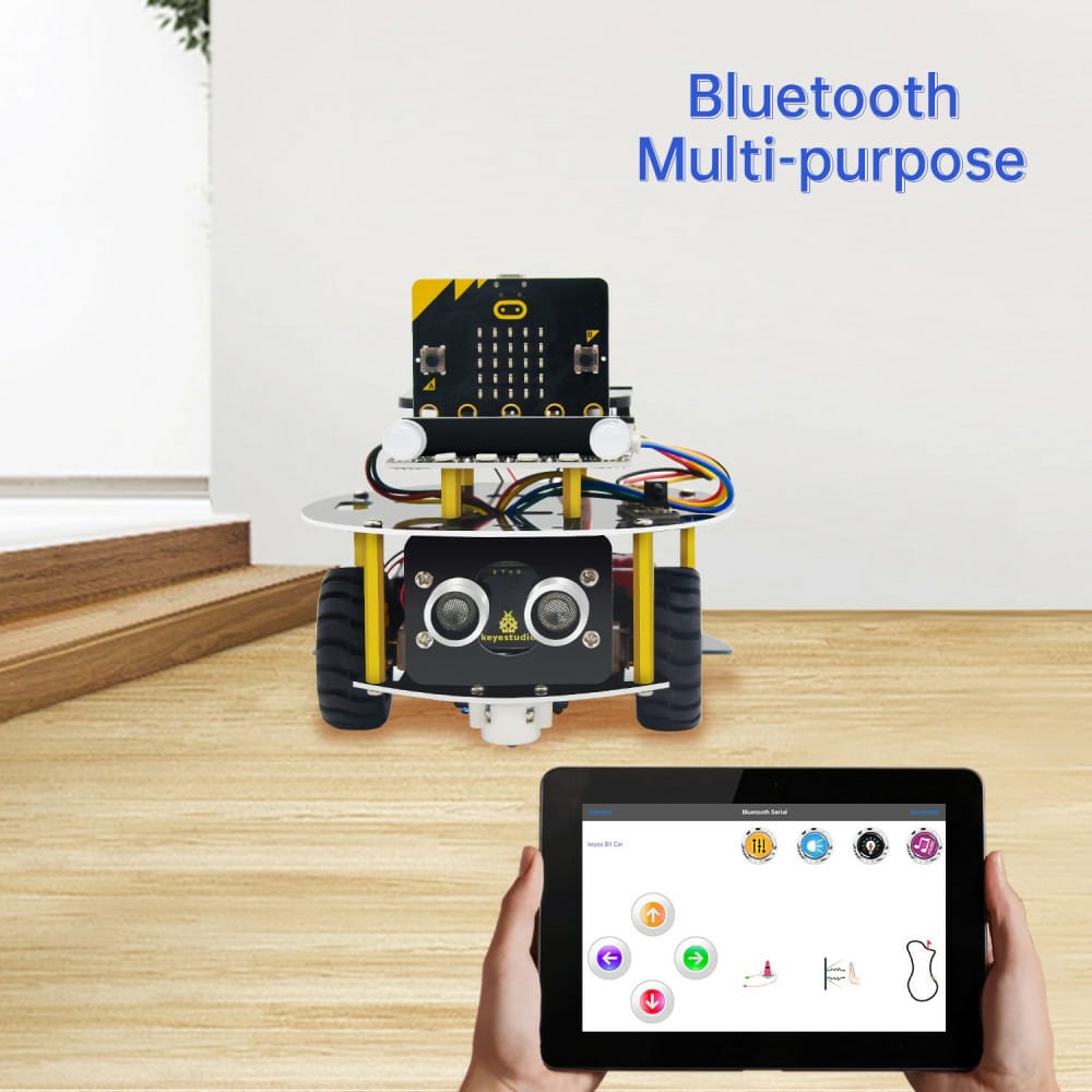 Keyestudio Mini Smart Turtle Robot Car for STEM