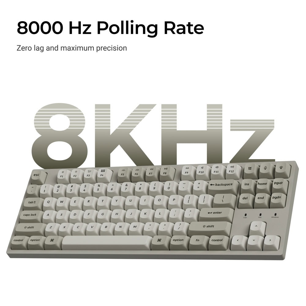 keychron c1 pro 8k qmk super brown switch