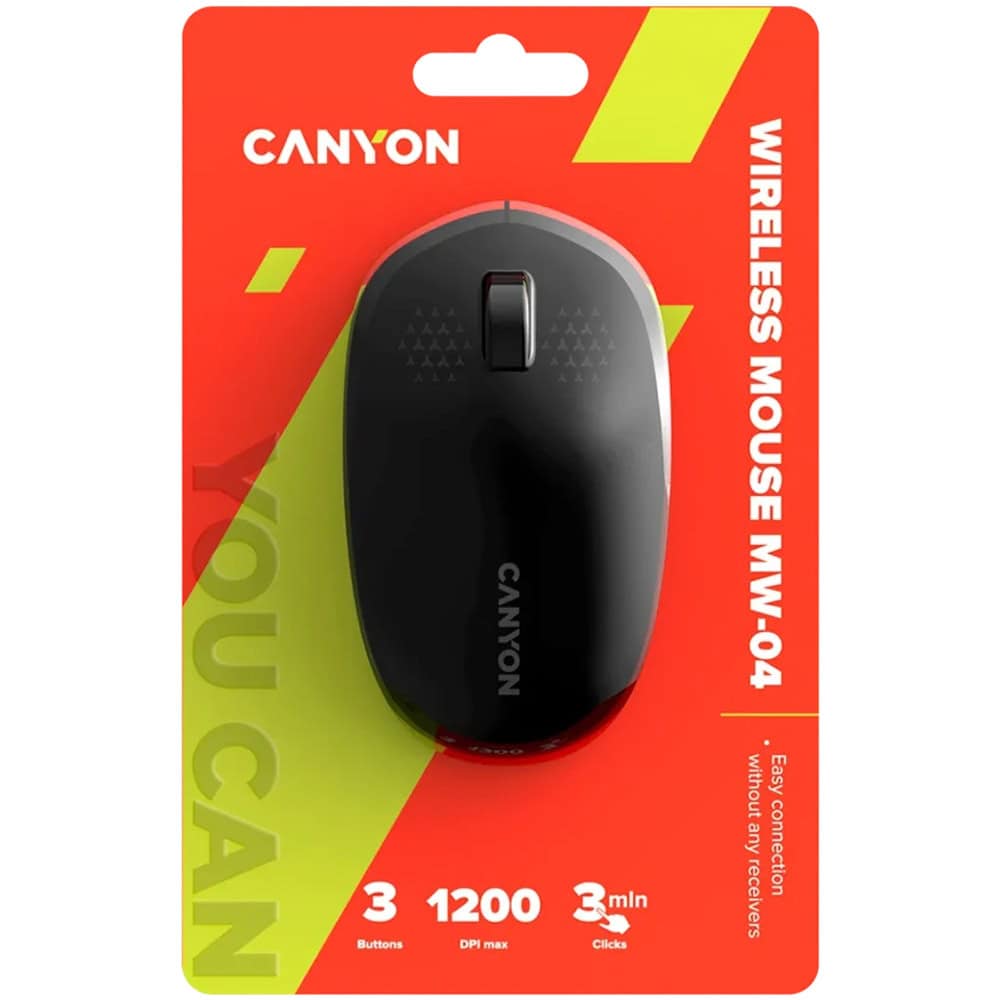 Canyon OnClick W04 Black Wireless