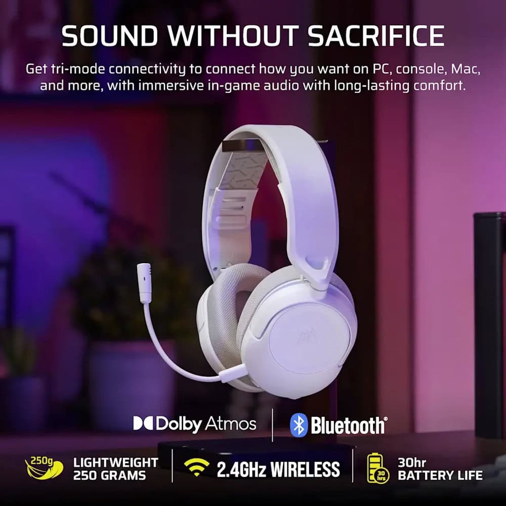 corsair hs35 v3 white ca-9011402-ww | JAR Computers corsair hs35 v3 white ca-9011402-ww