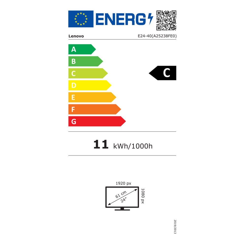 Lenovo ThinkVision E24-40 64BAMAT1EU | JAR Computers Lenovo ThinkVision E24-40 64BAMAT1EU