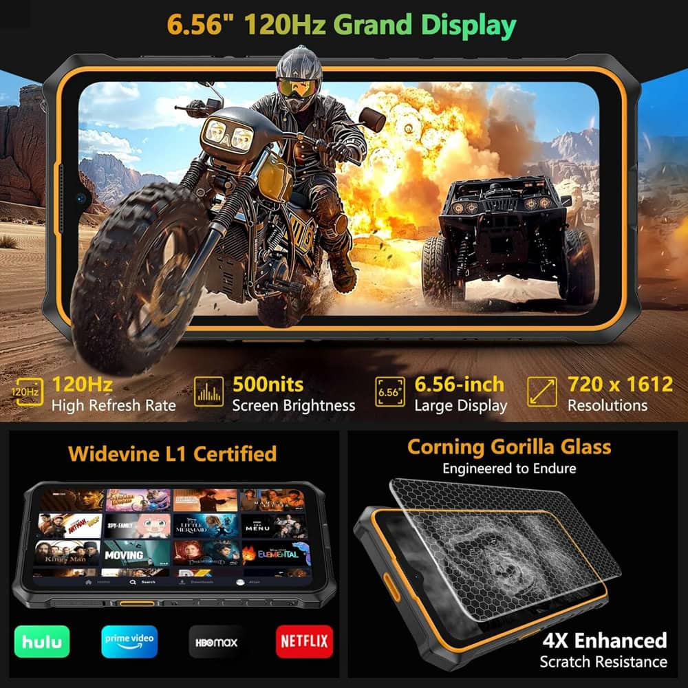 Ulefone RugKing 3 Pro 128GB/8GB Orange