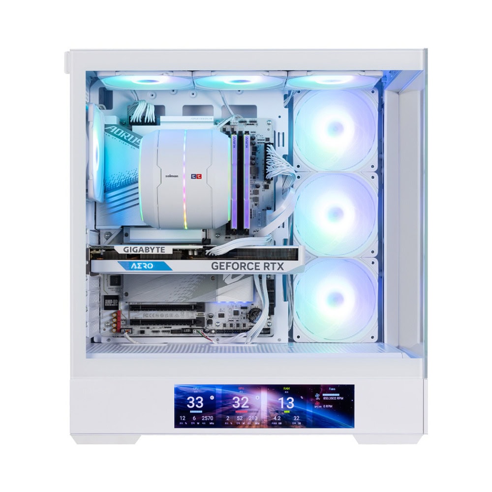 zalman p40 ds white | JAR Computers zalman p40 ds white
