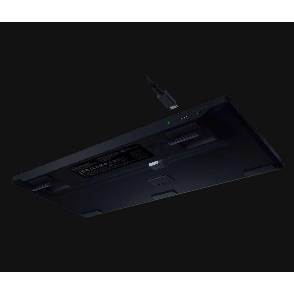 razer blackwidow tenkeyless yellow switch черна