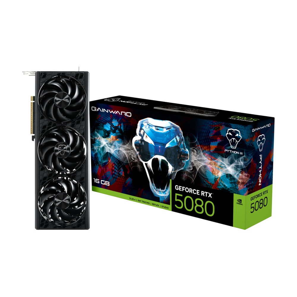 Gainward GF RTX 5080 Python III NE75080019T2-GB203