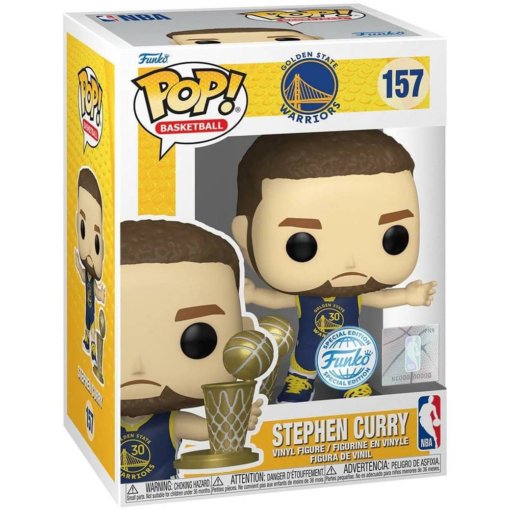 Funko Pop! NBA: Golden State Warriors - Stephen Cu