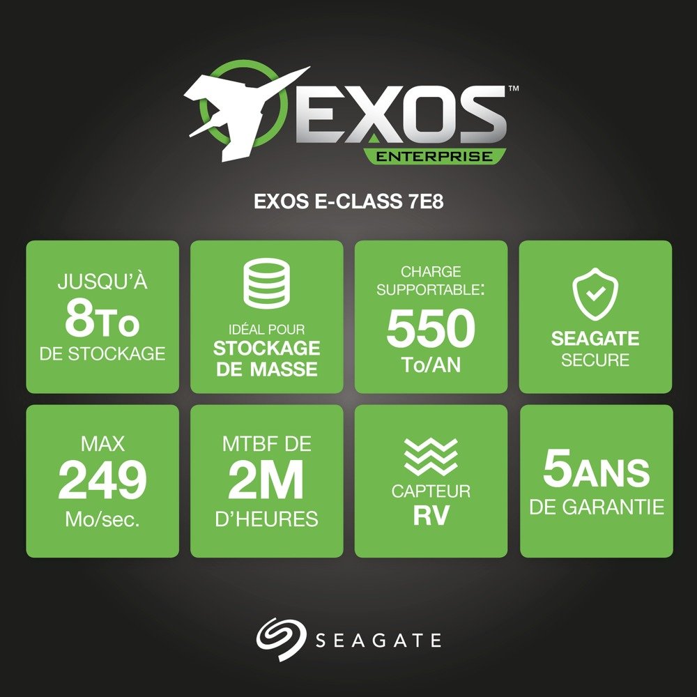 SEAGATE 6TB Server Exos 7E8 ST6000NM021A