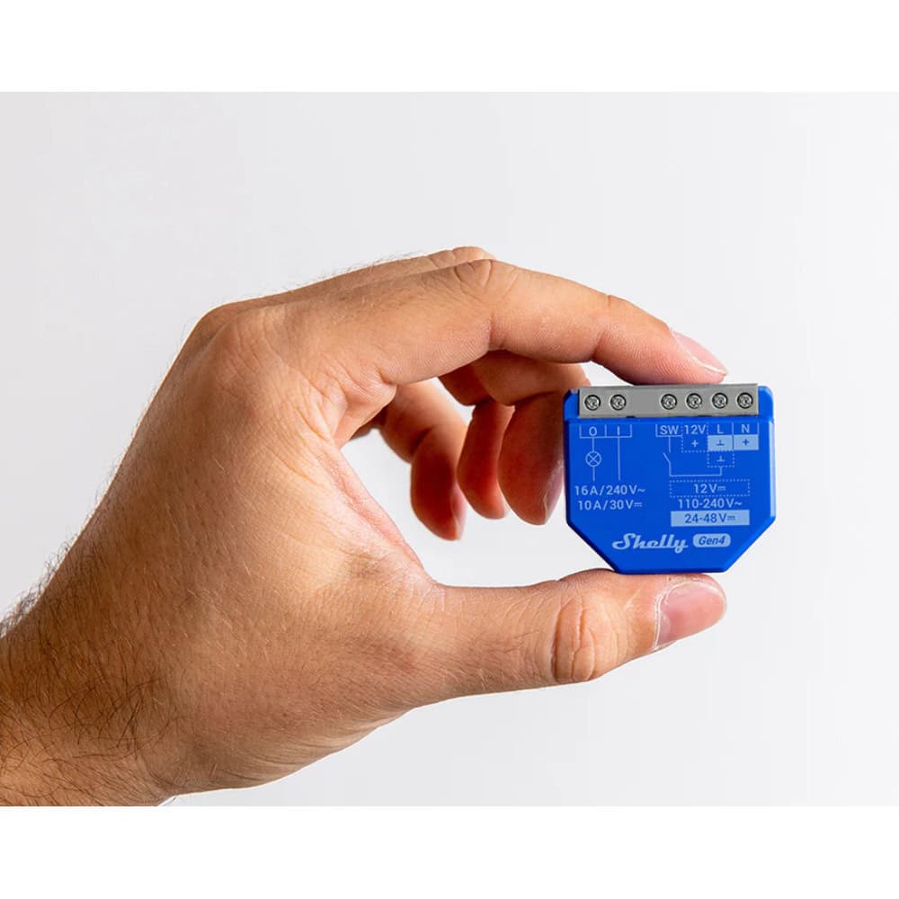 Shelly 1 Gen4 Single S4SW-001X16EU | JAR Computers Shelly 1 Gen4 Single S4SW-001X16EU