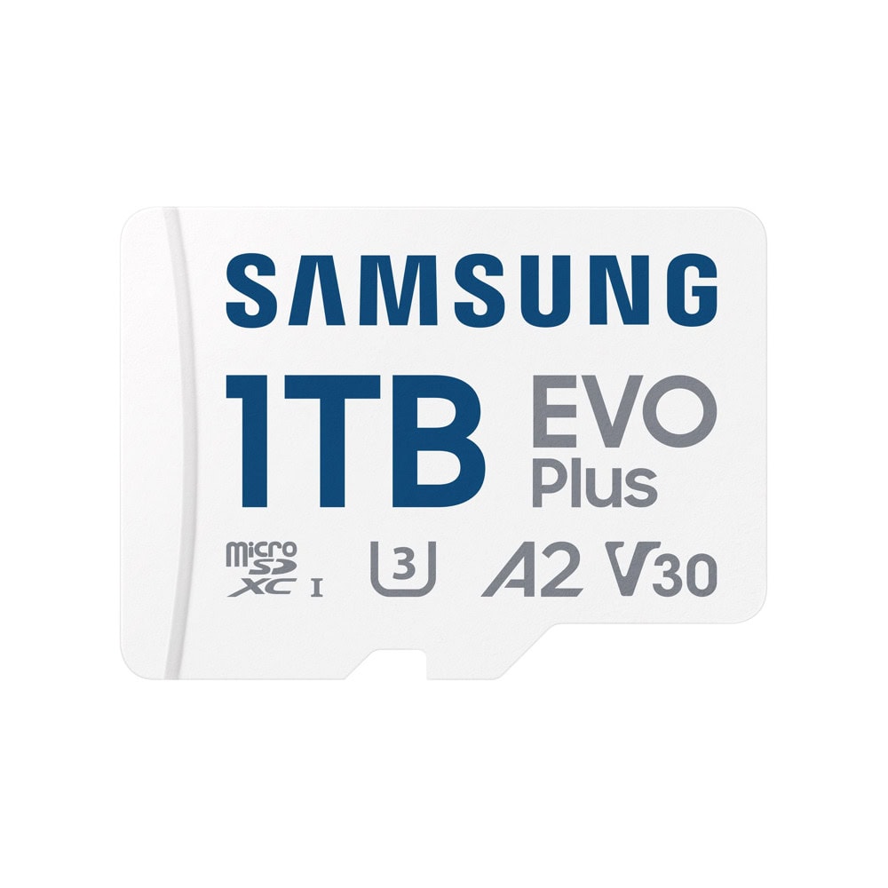 Samsung 1TB microSD Card EVO Plus MB-MC1T0SA/EU | JAR Computers Samsung 1TB microSD Card EVO Plus MB-MC1T0SA/EU
