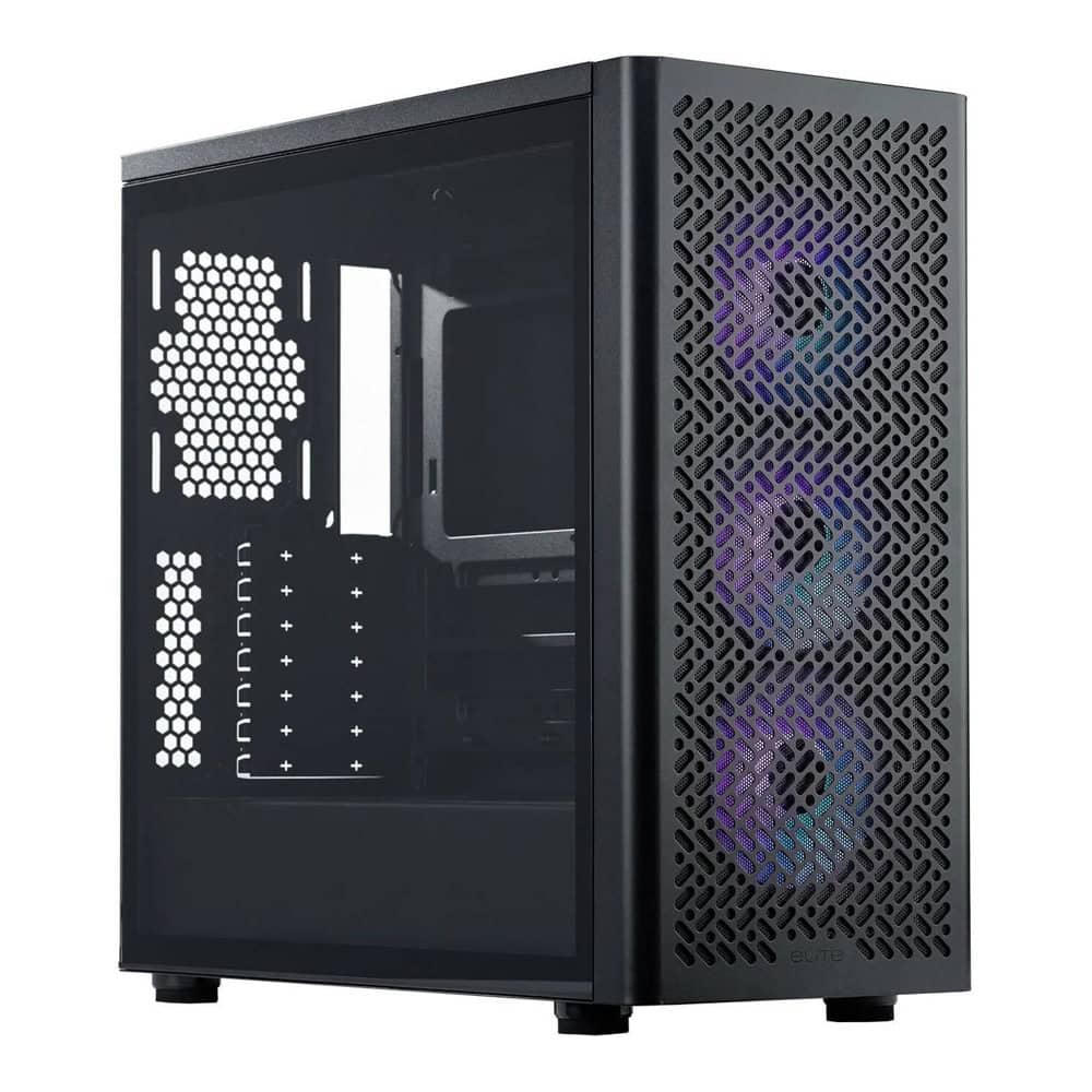 кутия coolermaster elite 500 black e502-kgnn-s00 | JAR Computers кутия coolermaster elite 500 black e502-kgnn-s00