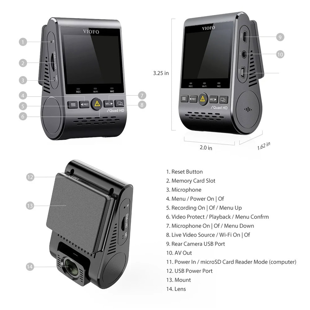 видеорегистратор viofo a129 plus duo | JAR Computers видеорегистратор viofo a129 plus duo