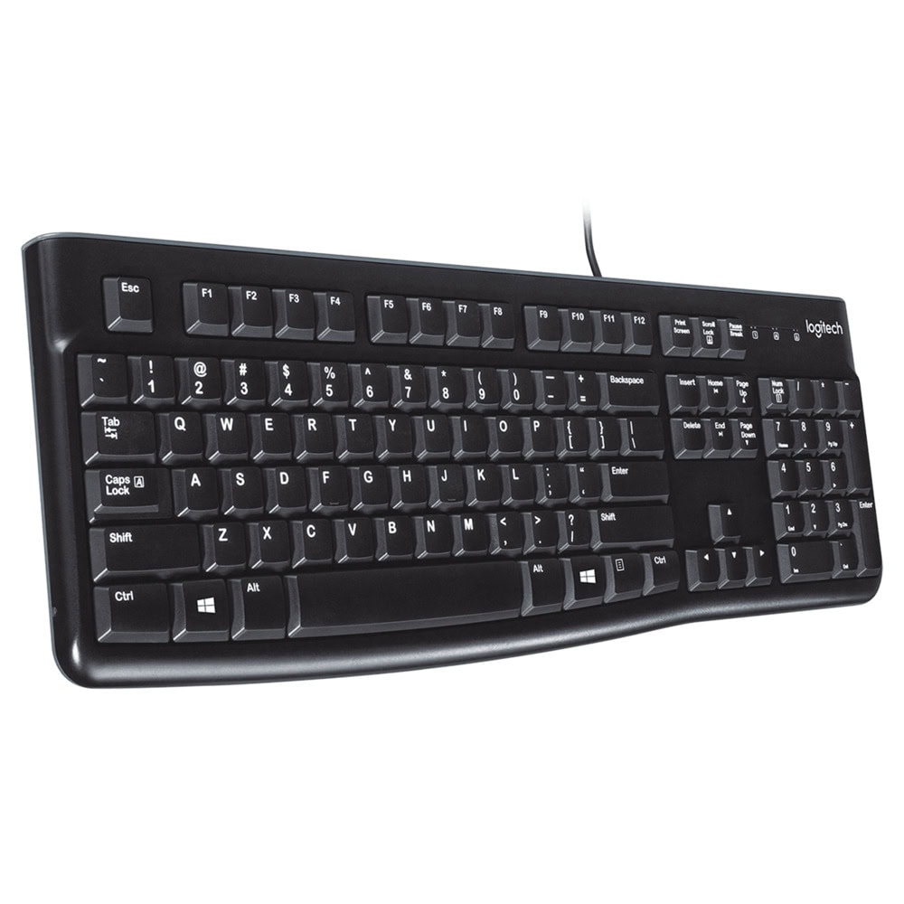 Logitech Corded Keyboard K120 920-002479 | JAR Computers Logitech Corded Keyboard K120 920-002479