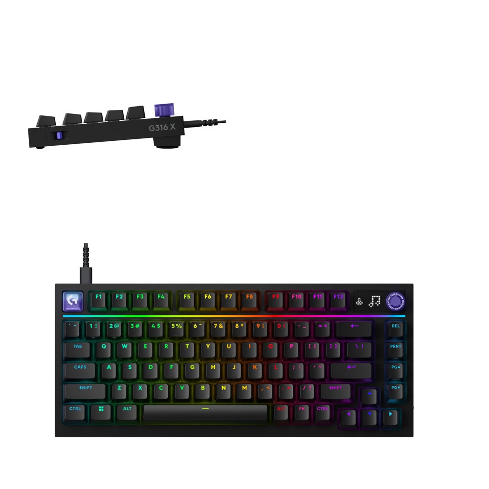 Logitech G316 X 75 BLACK US INT TACTILE | JAR Computers Logitech G316 X 75 BLACK US INT TACTILE